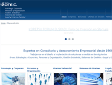 Tablet Screenshot of oteic.com